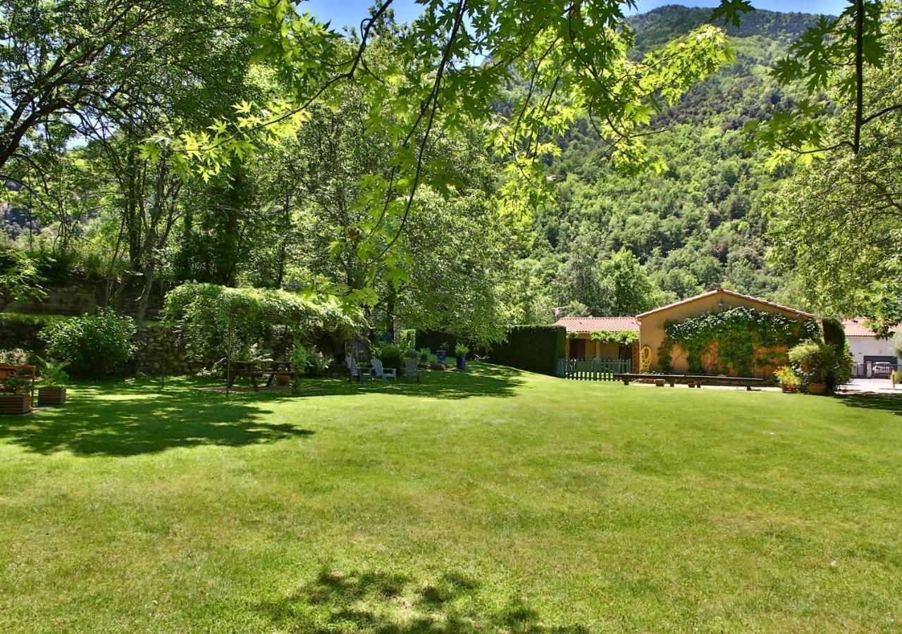 Beau Vallon - Gite Et Chambres D'Hotes Pyrenees-Mediterranee - Pays Catalan Sahorre Dış mekan fotoğraf